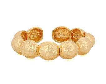 Majestic Golden Cuff Bracelet