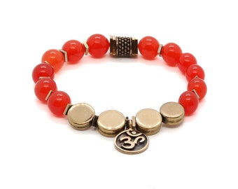 Carnelian Yoga Bracelet