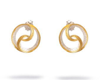 Eternal Balance Mixed Metal Earrings