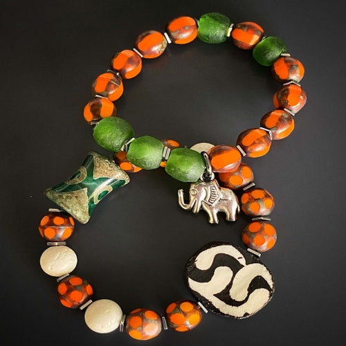High quality Elephant African Bracelet Set