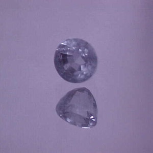 Aquamarine 2.93 Carats  8 MM Round.  FREE shipping in the United States.