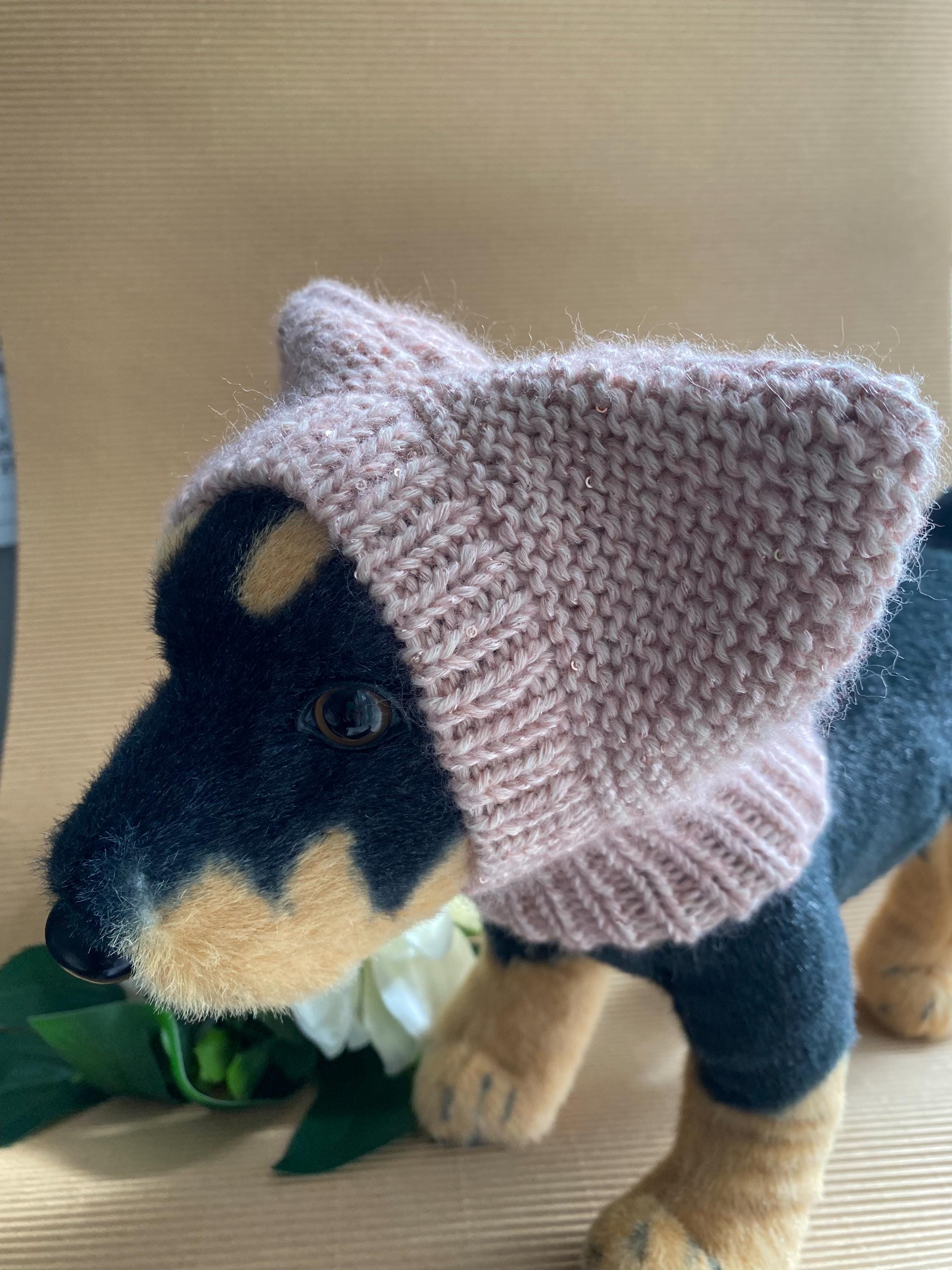 Divertido Gorro Para Perro, Forma De Rana, Gorro De Lana Tejido A Mano, Para Fiesta De Cumpleaños Disfraz De Mascota Decoración De Trajes (M