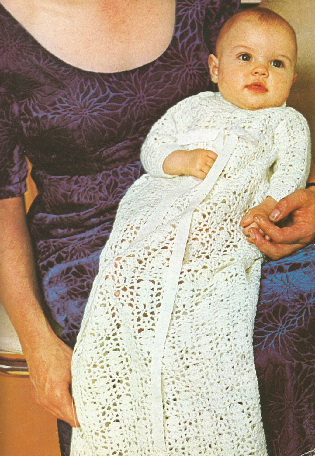 Christening Gown Crochet pattern by Frisian Knitting | LoveCrafts