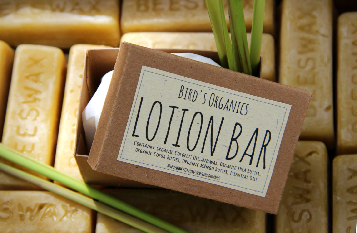 Lemongrass Lotion Bar — Dry Hollow Farm