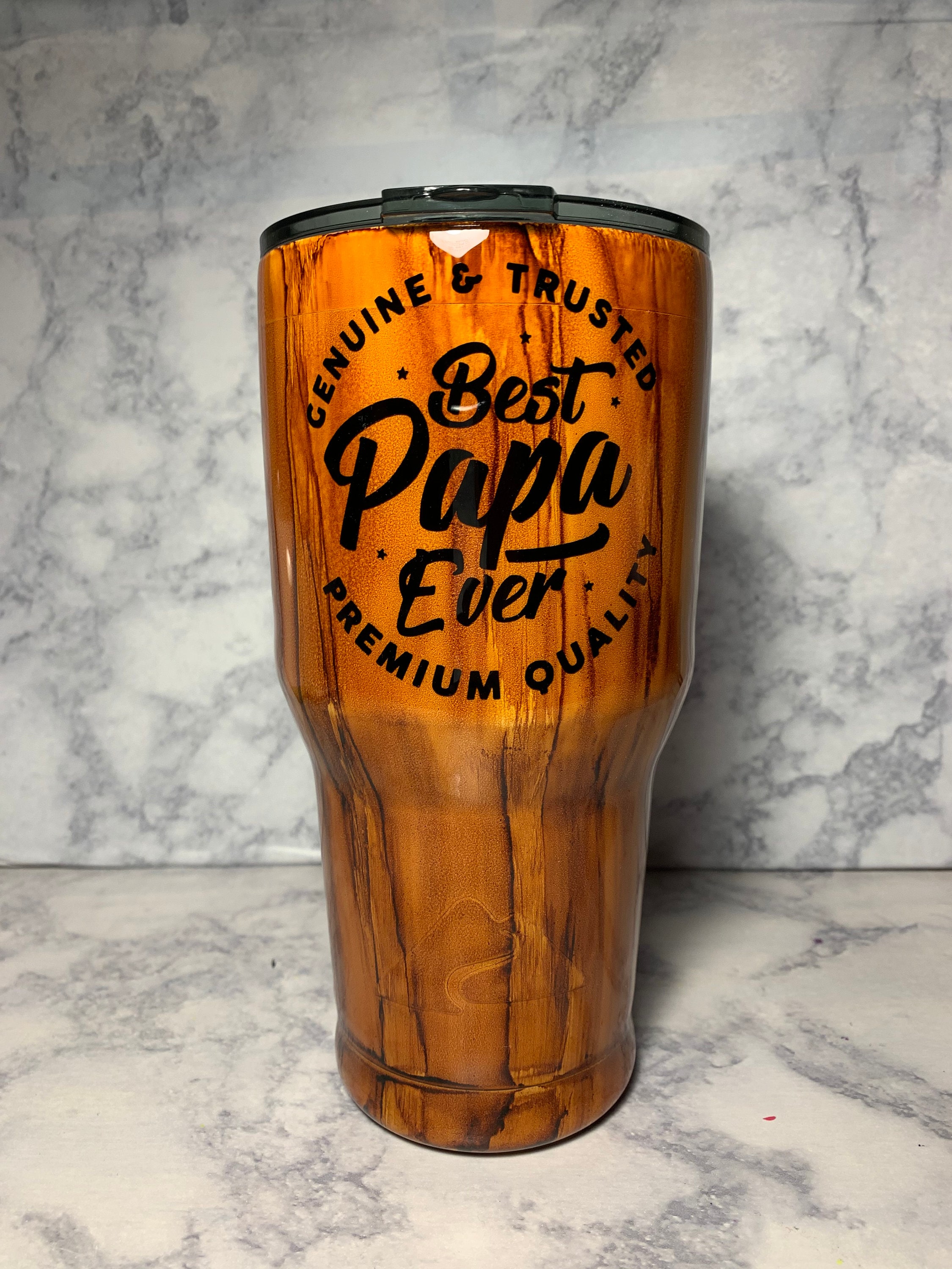 Best Papa Ever Tumbler Gifts for Papa Gifts for Men Etsy