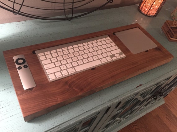 Apple Keyboard And Trackpad Media Center Organizer Etsy