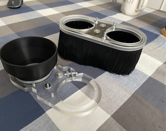 Magnetic 2-Part Dust Boot for CNC Machine