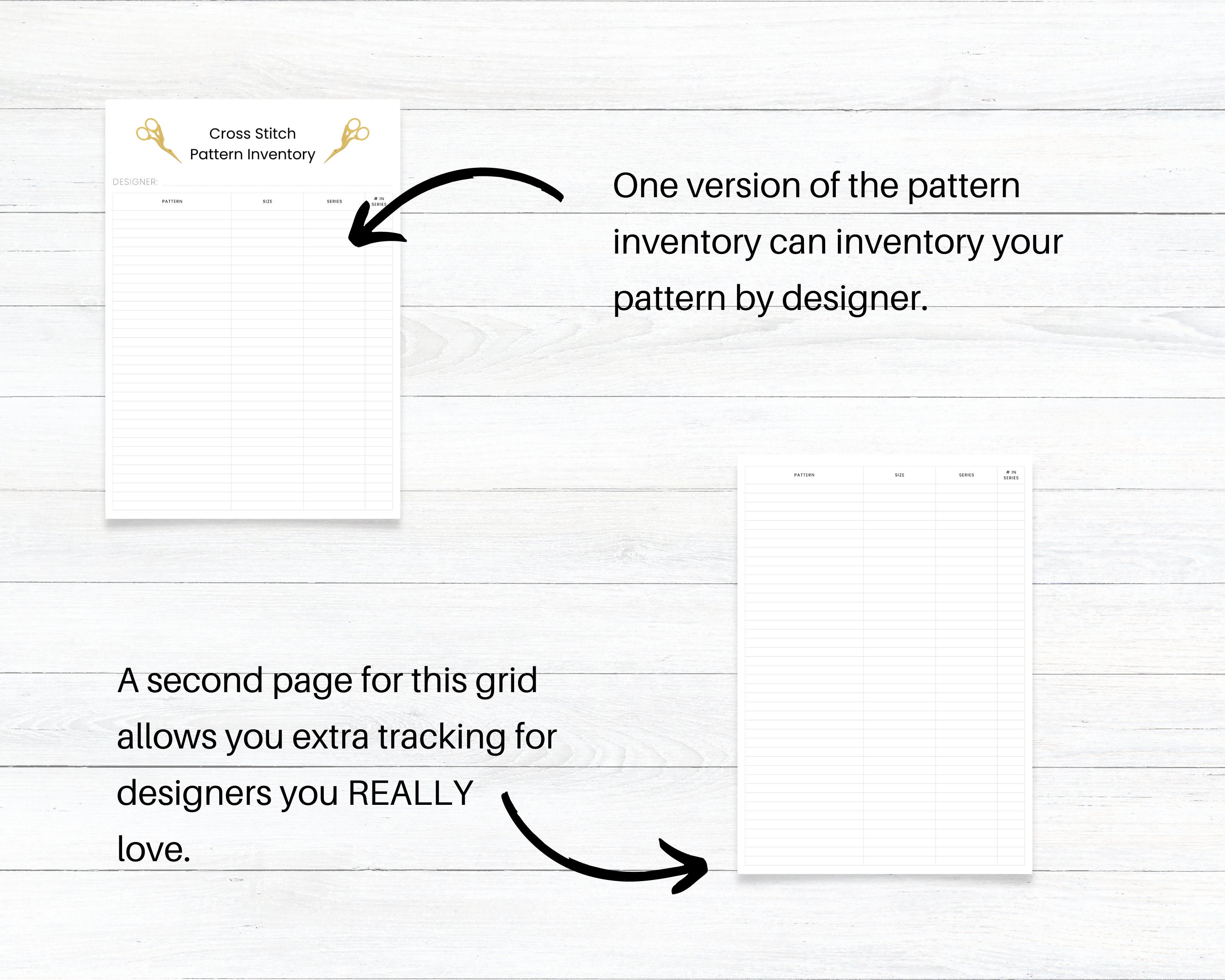 PRINTABLE Cross Stitch Inventory Bundle Bold Cross Stitch - Etsy