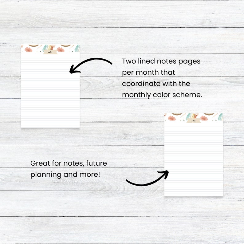 PRINTABLE 2024 Vintage Stitching Cross Stitch Planner, SUNDAY Start