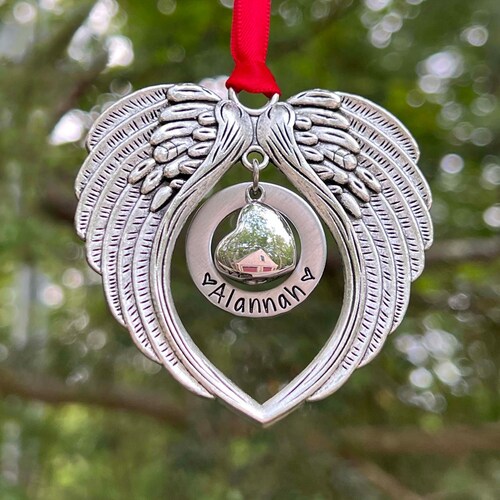 Christmas Tree Memorial Ornament for Ashes Fillable Locket Urn Etsy