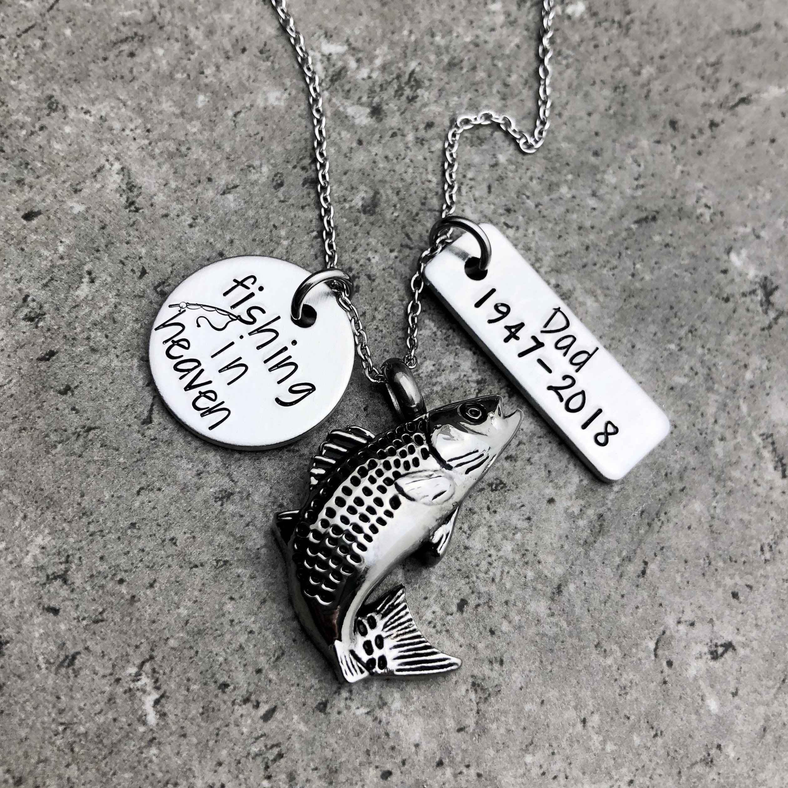Fishing in Heaven Necklace -  Canada