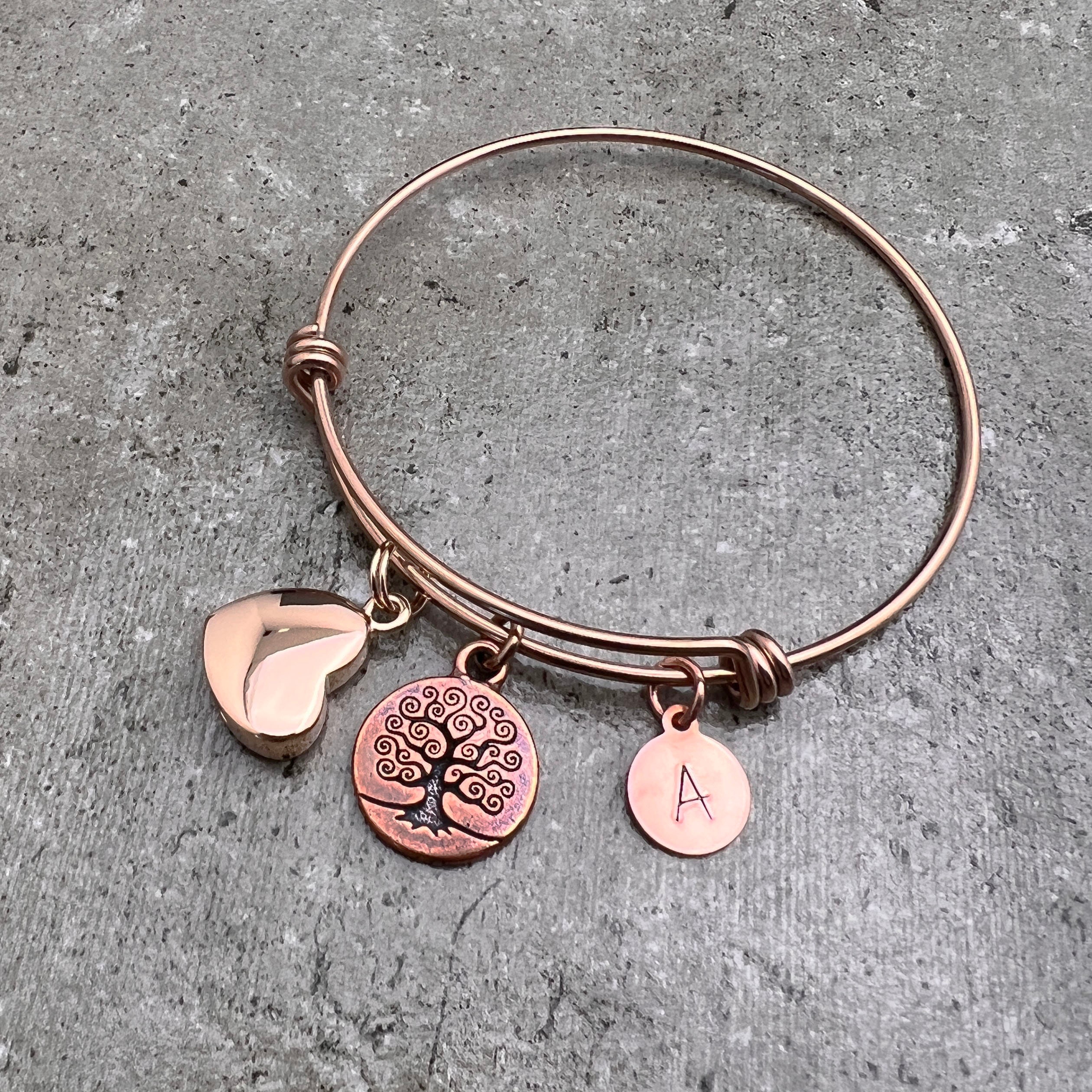 thumbnail image 2 of Tree Of Life Urn Bracelet For Men Women Bar Cremation 2 of 10