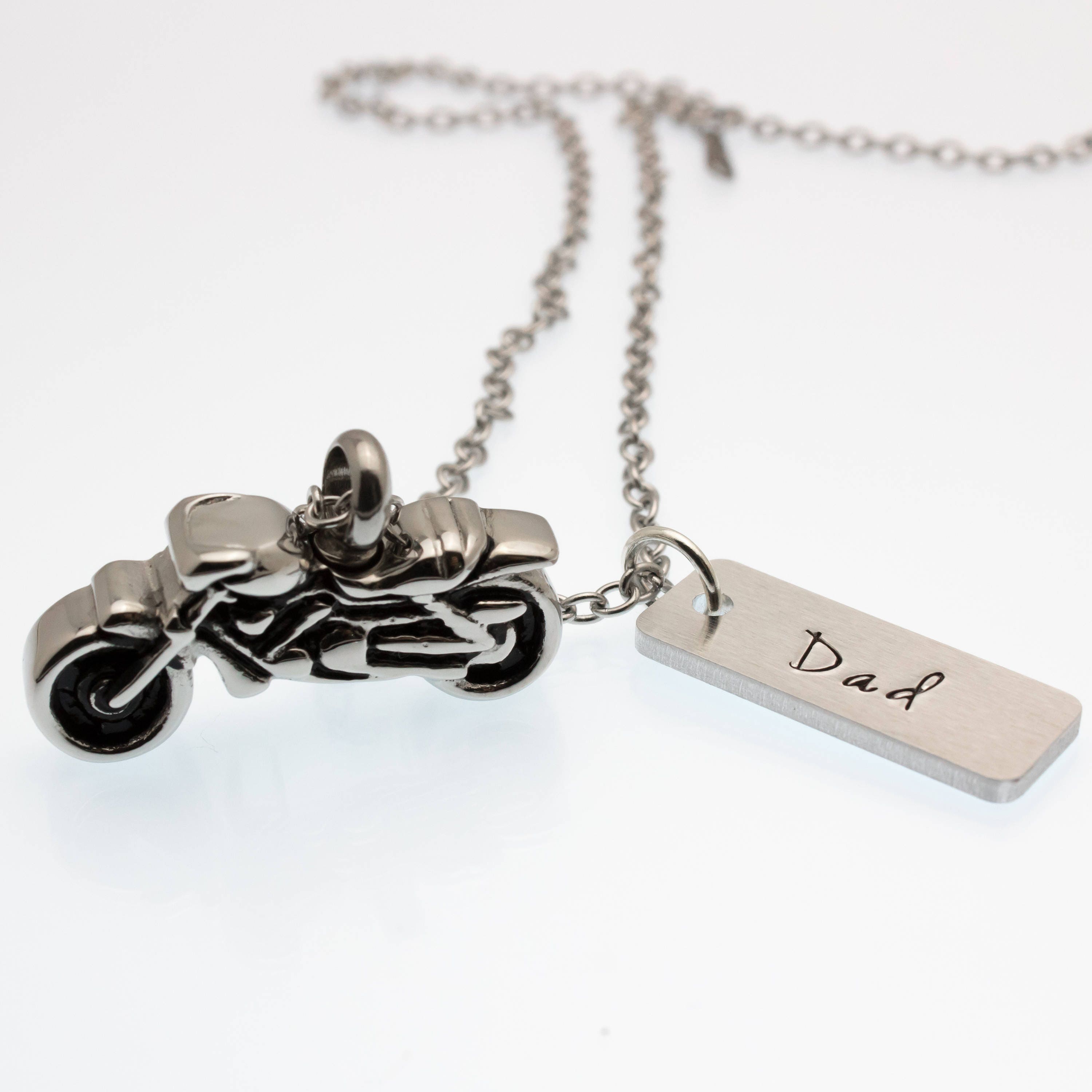 Motorcycle necklace urns Clearance