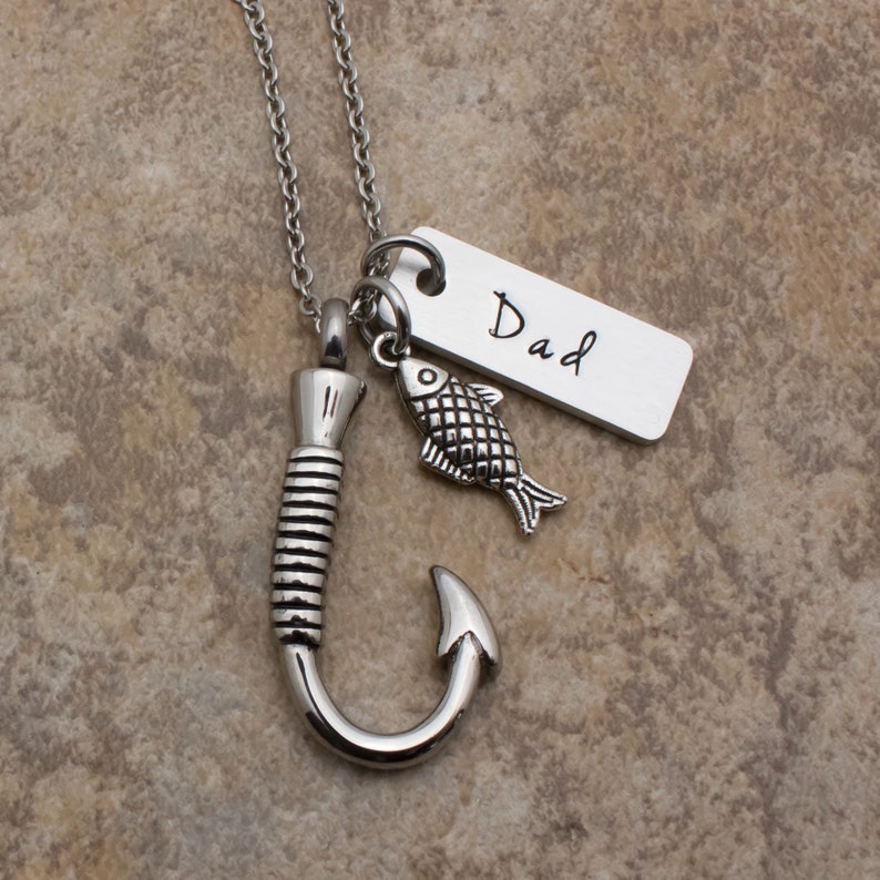 Fish Hook Urn Necklace Cremation Jewelry Necklace For Etsy
