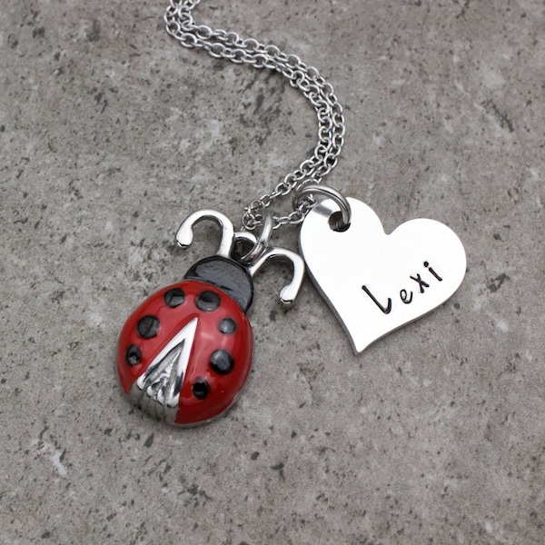 Personalized Lady Bug Urn Necklace Personalized Cremation Jewelry Urns For Human Ashes Keepsake Adult Cremation Urn Custom Mourning Jewelry