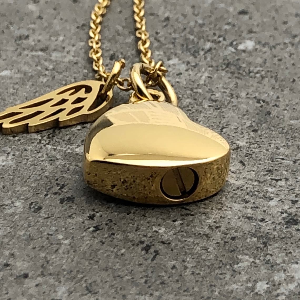 Gold Urn Necklace Necklace For Ashes Ashes Necklace Etsy