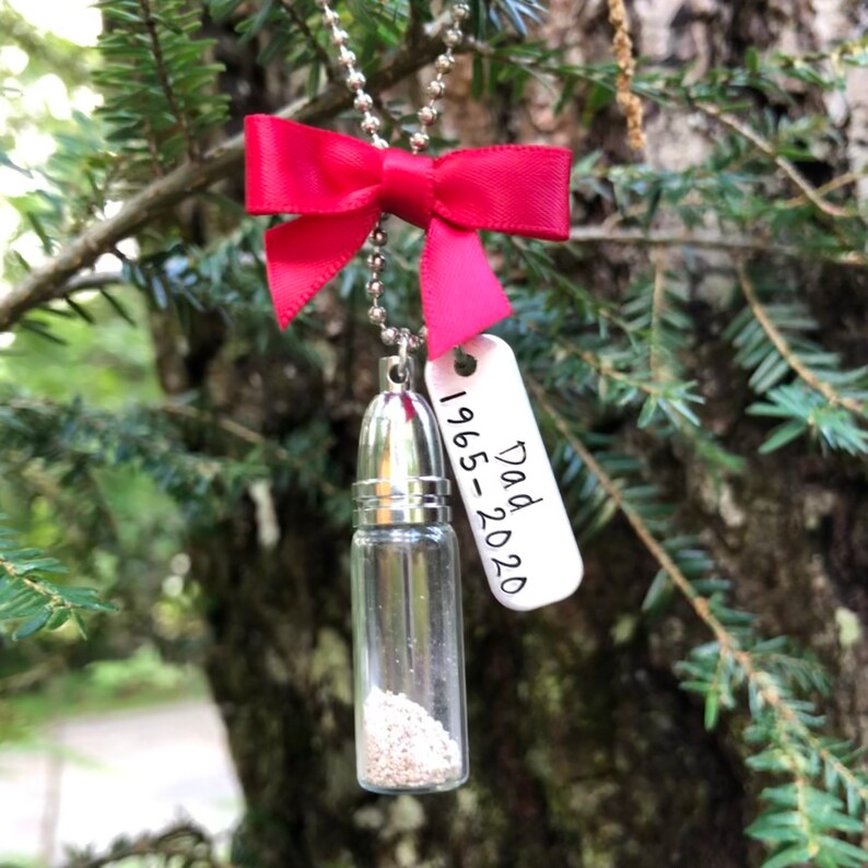 Personalized Christmas Ornament Urns for Human Ashes Christmas Etsy