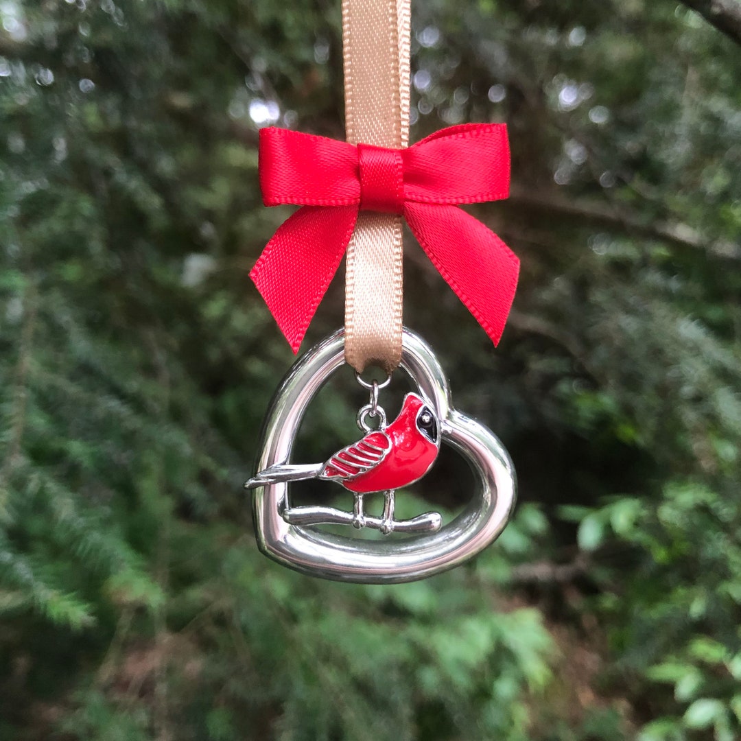 Christmas Tree Memorial Christmas Ornaments for Ashes Heart Urns for Human Ashes Heart Urn