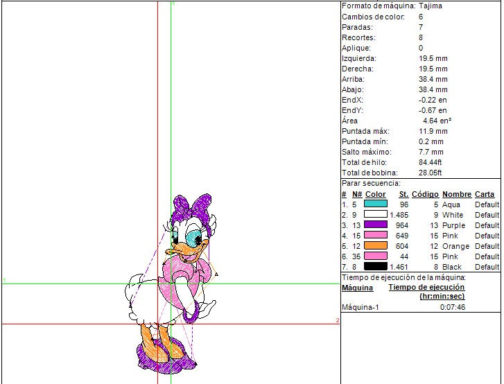 Duck Life Embroidered Converter