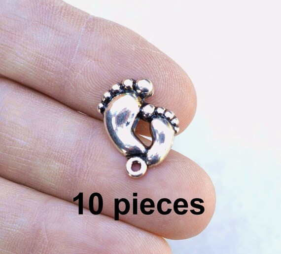 BULK 50 Feet charms antique gold tone GC47