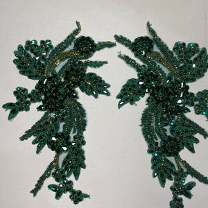 Appliqués de luxe/Corsage de mariée en perles image 5