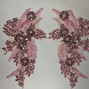 Appliqués de luxe/Corsage de mariée en perles image 6