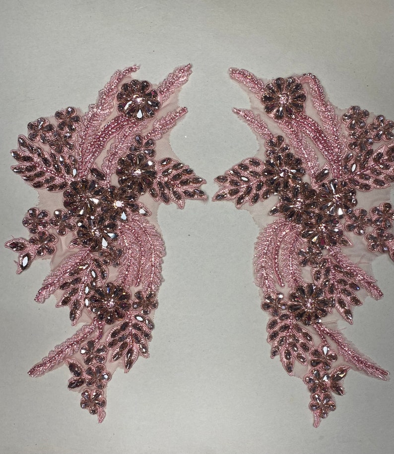 Appliqués de luxe/Corsage de mariée en perles image 6