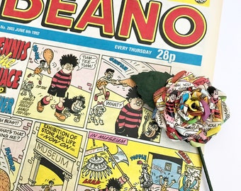 Beano Comic Book Boutonniere - Vintage Comic Buttonhole