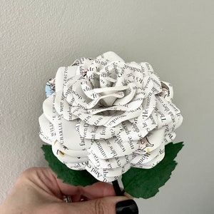 Charlie und die Schokoladenfabrik Blume aus geliebten Buchseiten, freistehender Regalsitzer, Ronja Dahl-Fan Bild 7