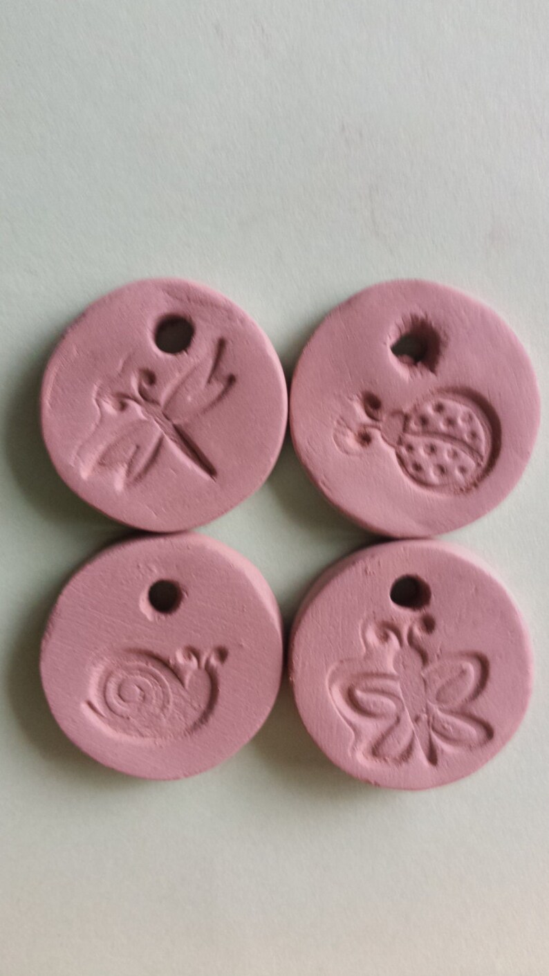 Bulk Essential Oil Diffuser Necklace Natural Terra Cotta With Hemp Cord