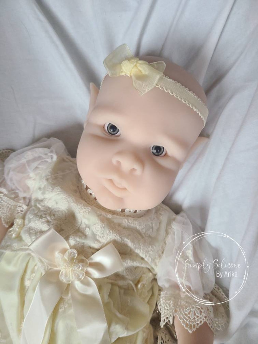 Delwynn 20 Silicone Cuddle Head Doll Vampling Etsy