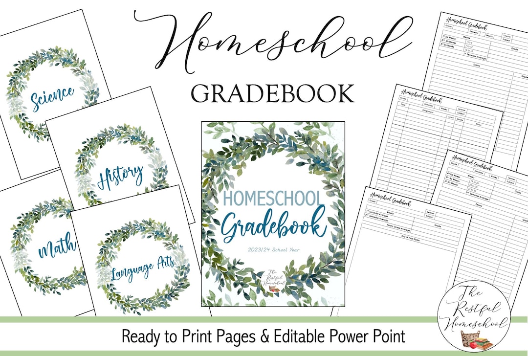 Homeschool Gradebook Printable - Il 1080xN.5114539960 Qdxz 