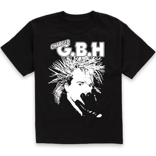 GBH Charged Crust Punk Rock Band Tshirt Black Cotton Etsy