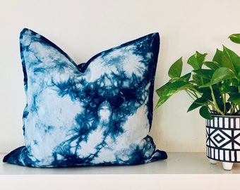 Shibori Pillow Cover