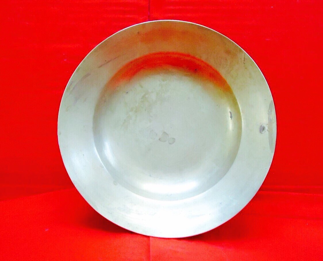 KOREAN BRASS Smooth Round Decorative BOWL / Dish Vintage Etsy