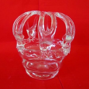 Antique VICTORIAN BRIDES BANK Hand Blown Wedding Basket
