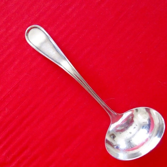 ALBERT PICK /& COMPANY Antique Silver Gravy or Sauce Ladle Silver Plate