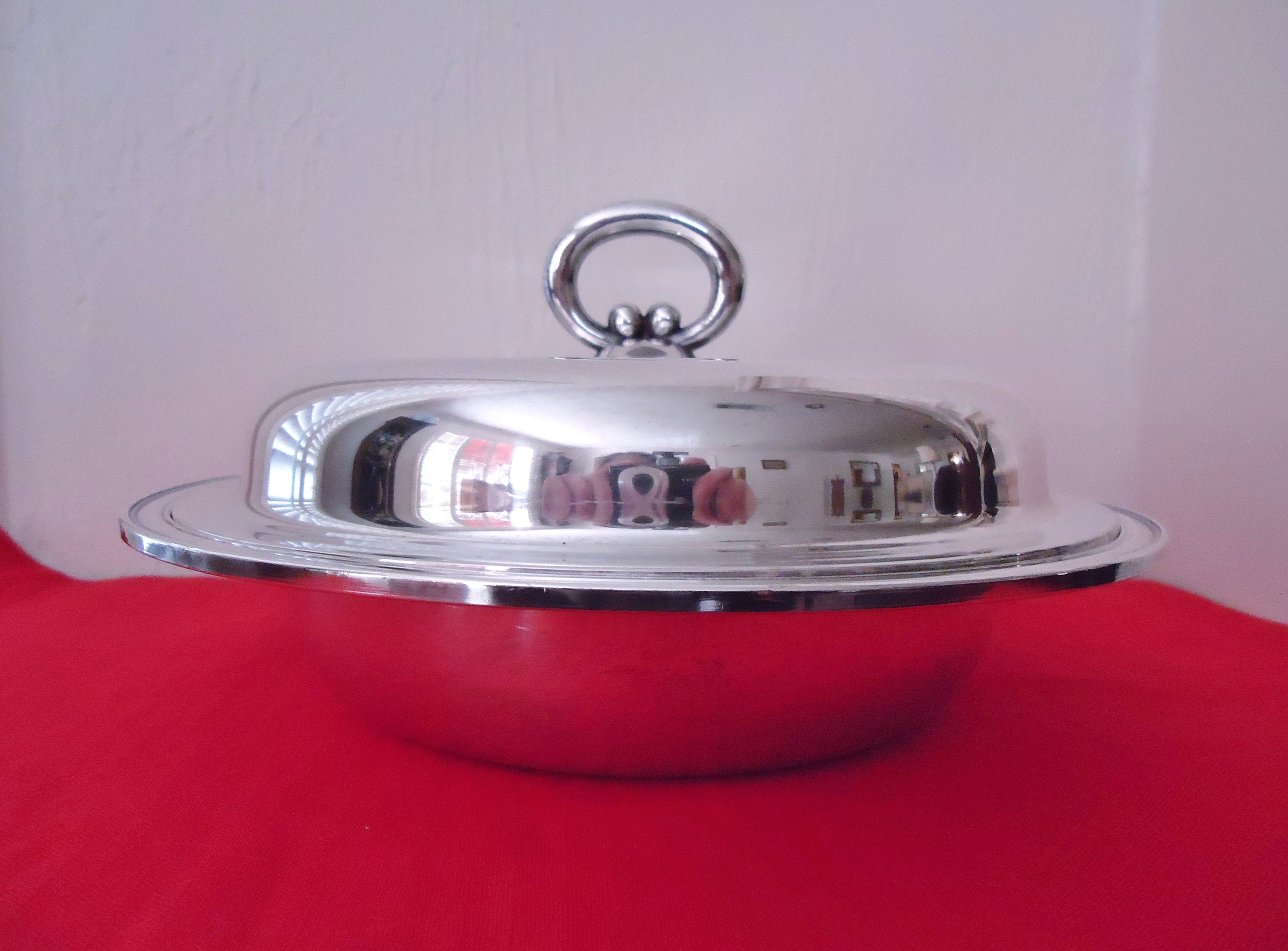 Silver CHAFING DISH by Royal Rochester Sheffield EPNS 4 Piece - Etsy