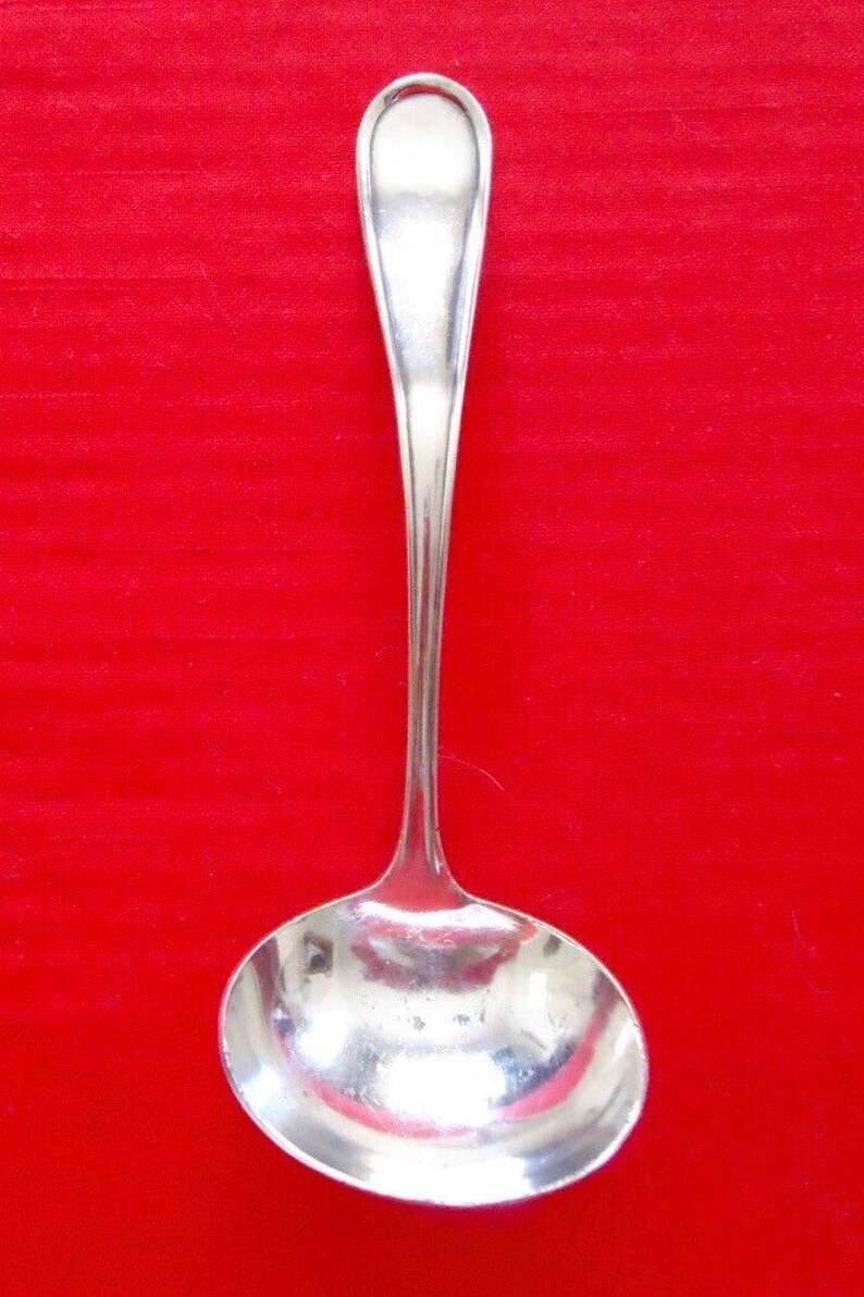 ALBERT PICK /& COMPANY Antique Silver Gravy or Sauce Ladle Silver Plate