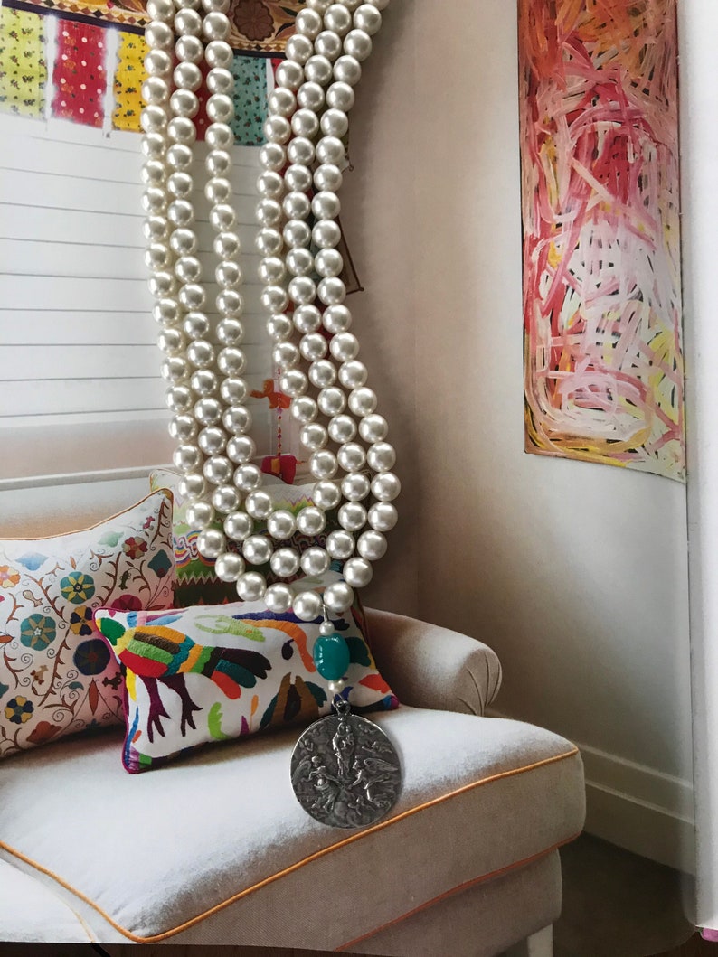 Vintage Medal Necklace