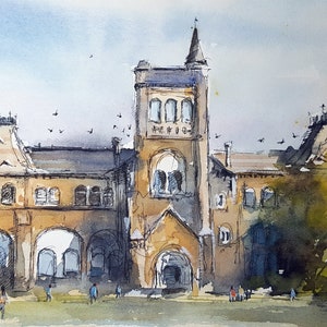 University of Toronto Watercolor Painting Prints, You Will Love.