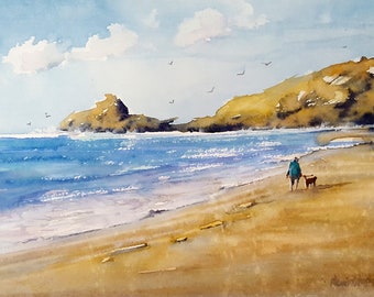 Seascape Watercolor Painting Prints, You will Love.