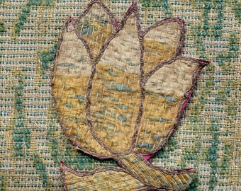 17th Century Embroidery Tulip