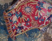 French Gross and Petit Point Needlework Panel Early 18th Century