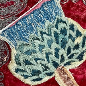 17th Century Crewelwork Thistle
