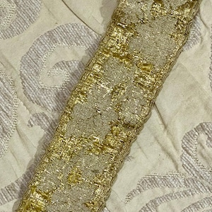 Seltene 17th Century Gold Metallic Borte 20 cm
