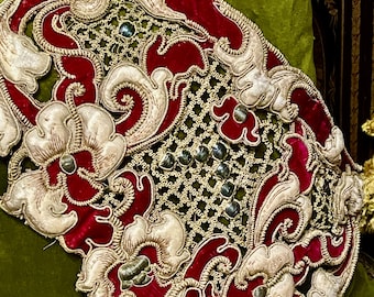 Panel veneciano de estuco del siglo XVII