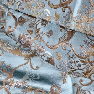 Antique Lyon Silk Brocade Project Panel