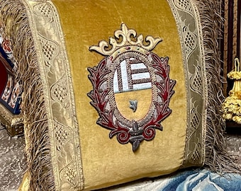 Antique Coat of Arms Pillow