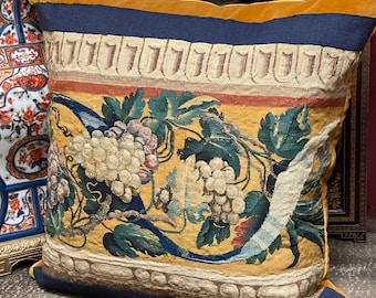 Antique Tapestry Pillow